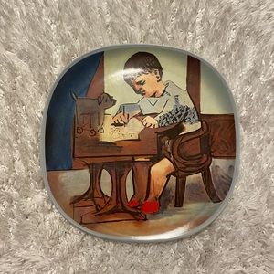 Pablo Picasso Limited Edition “Paul Sketching” Plate